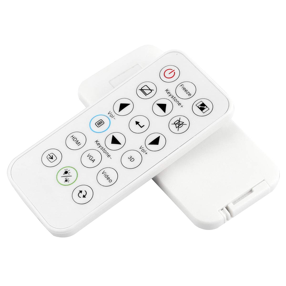 Telecomando Proiettore per Optoma DASSSG DAWSSG S321 S322e S331 S334 S341 S342e S343 H183X H184X H114 H116ST W330 W331 W334 W335 W341 W355 W400+ WU334 WU335 WU336 WU337 X340 X341 X343 X400+