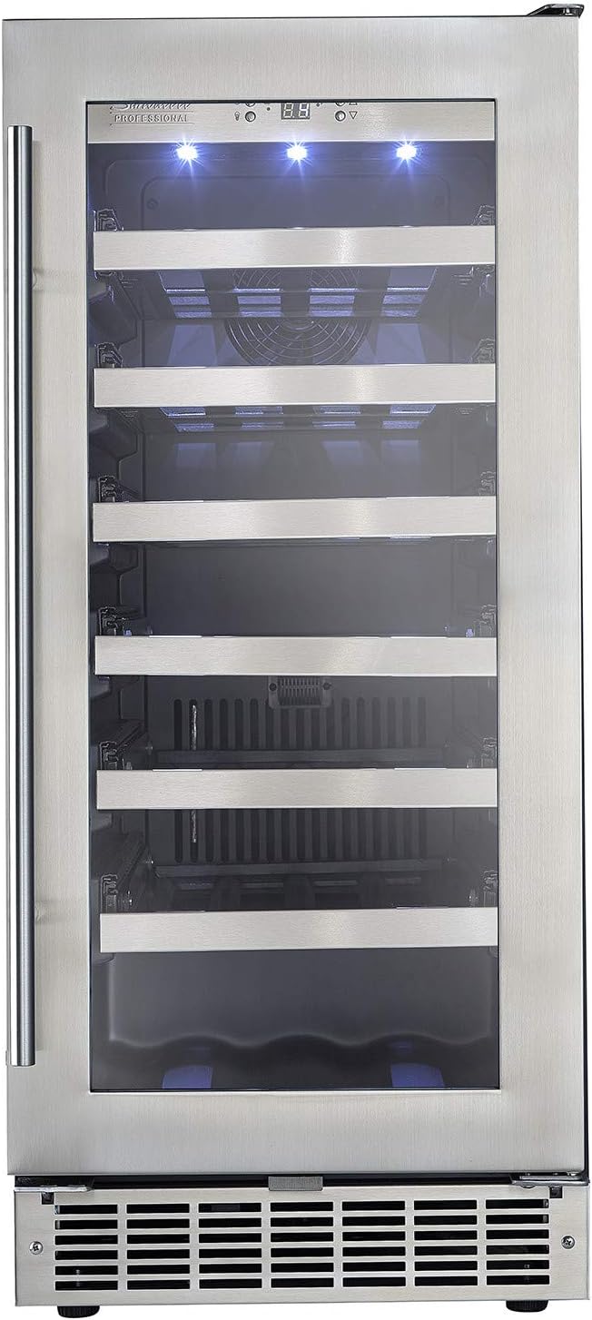 Danby DWC031D1BSSPR 34 Bottle Built-In Wine Cooler