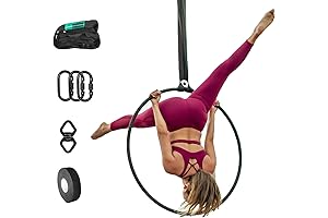 Complete Lyra Aerial Hoop Kit for Fitness and Performance