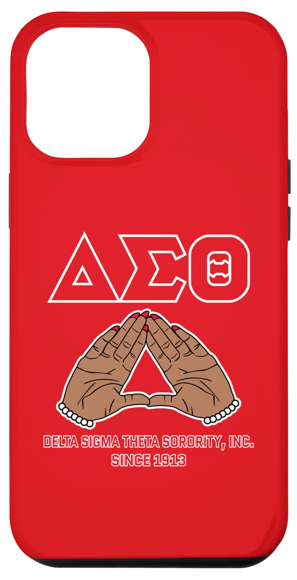Delta Sigma Theta Sorority Paraphernalia, Delta 1913 HBCU Case for iPhone 12 Pro Max