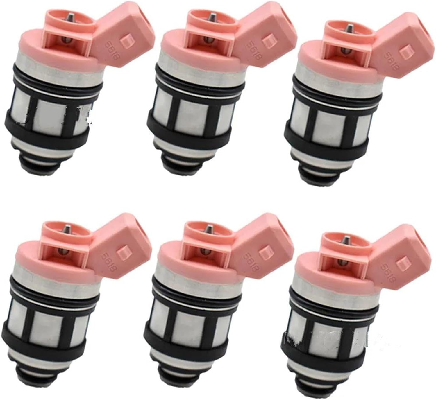 Fuel Injecto Injector 6Pcs/Set Fuel Injector Repair Kits JS201 16600-88G10 JS20-1 for Nissan for D21 for Pathfinder Quest 3.0L VG30E Car Accessories