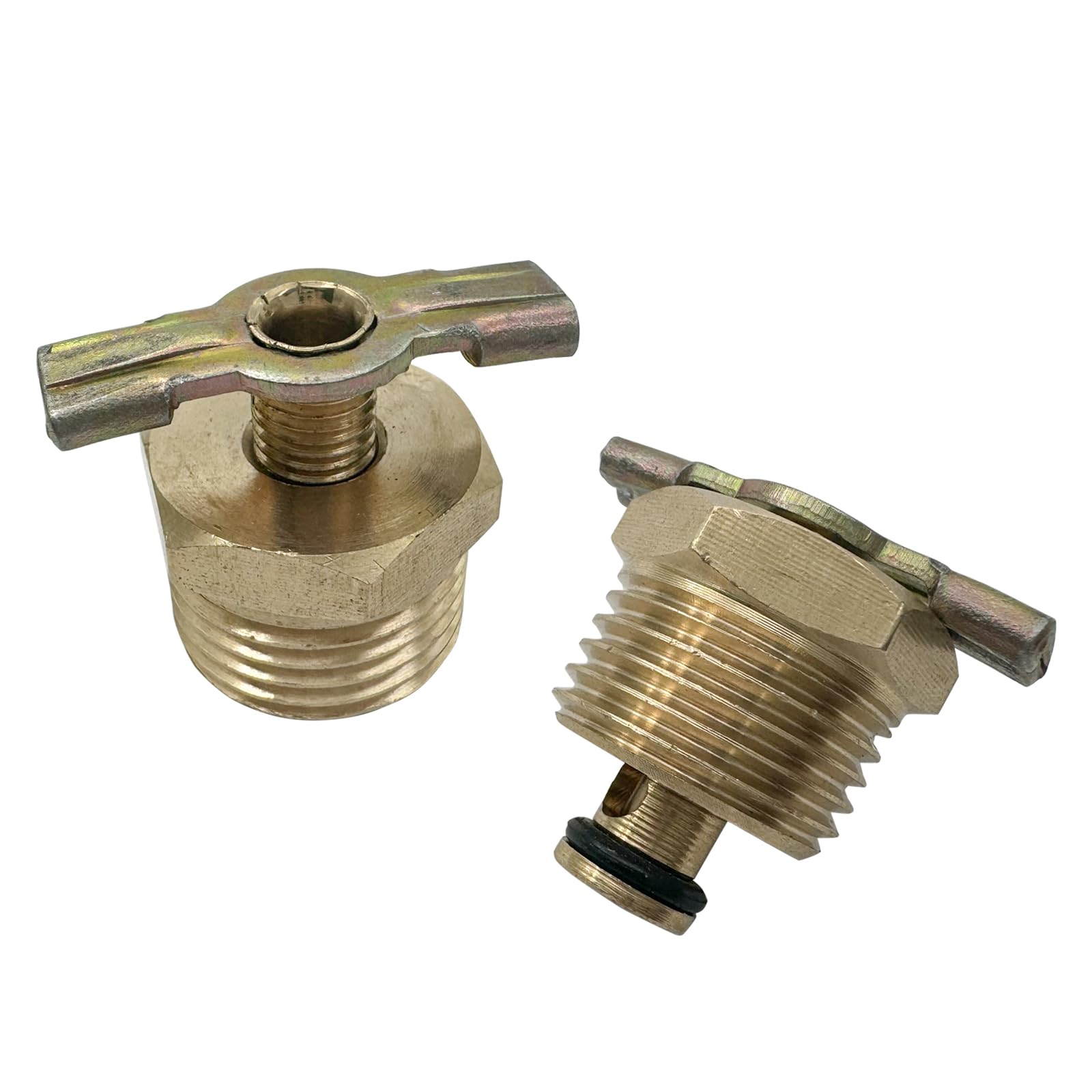 Photo 1 of 1/2" Air Compressor Drain Valve,Brass Wing Style Drain Cock,Tank Drain Cock,Air Compressor Fittings Water Valve(1Pcs,Wing Style)