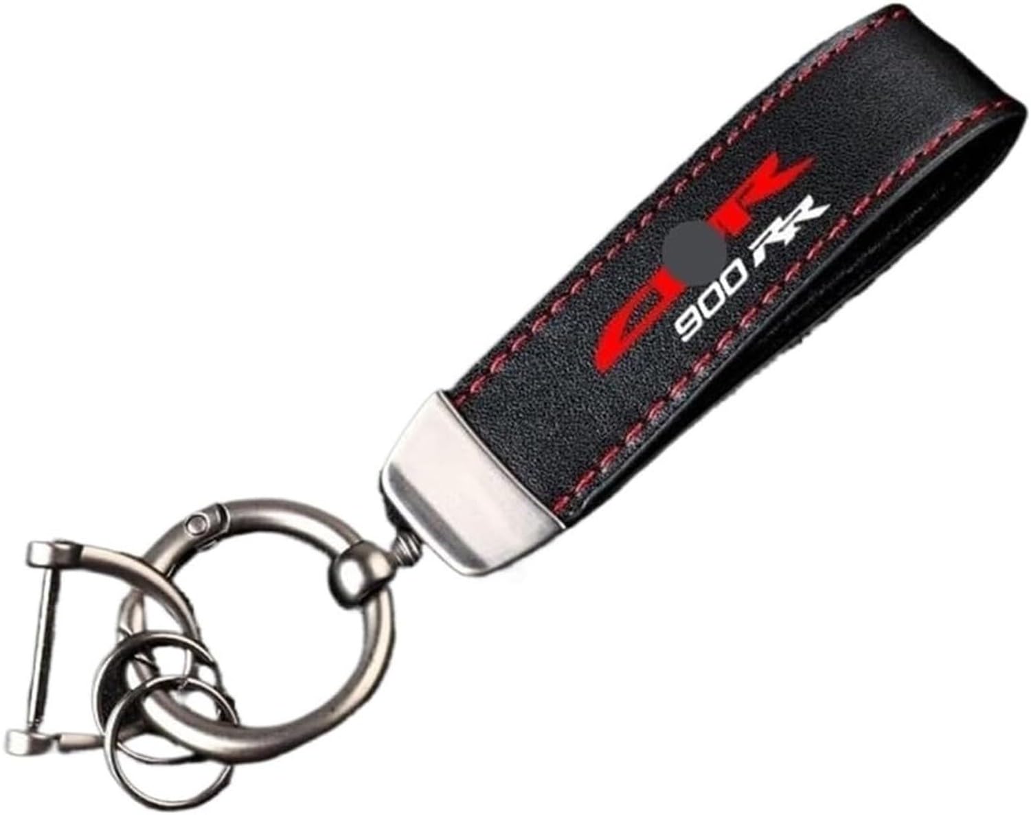 XIUNYIE Motorcycle Key Pendant Keychain Split Rings for CBR900RR CBR 900RR Motorcycle Accessories, a