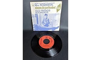 45rpm Simon & Garfunkel - Mrs. Robinson + Old Friends + Bookends
