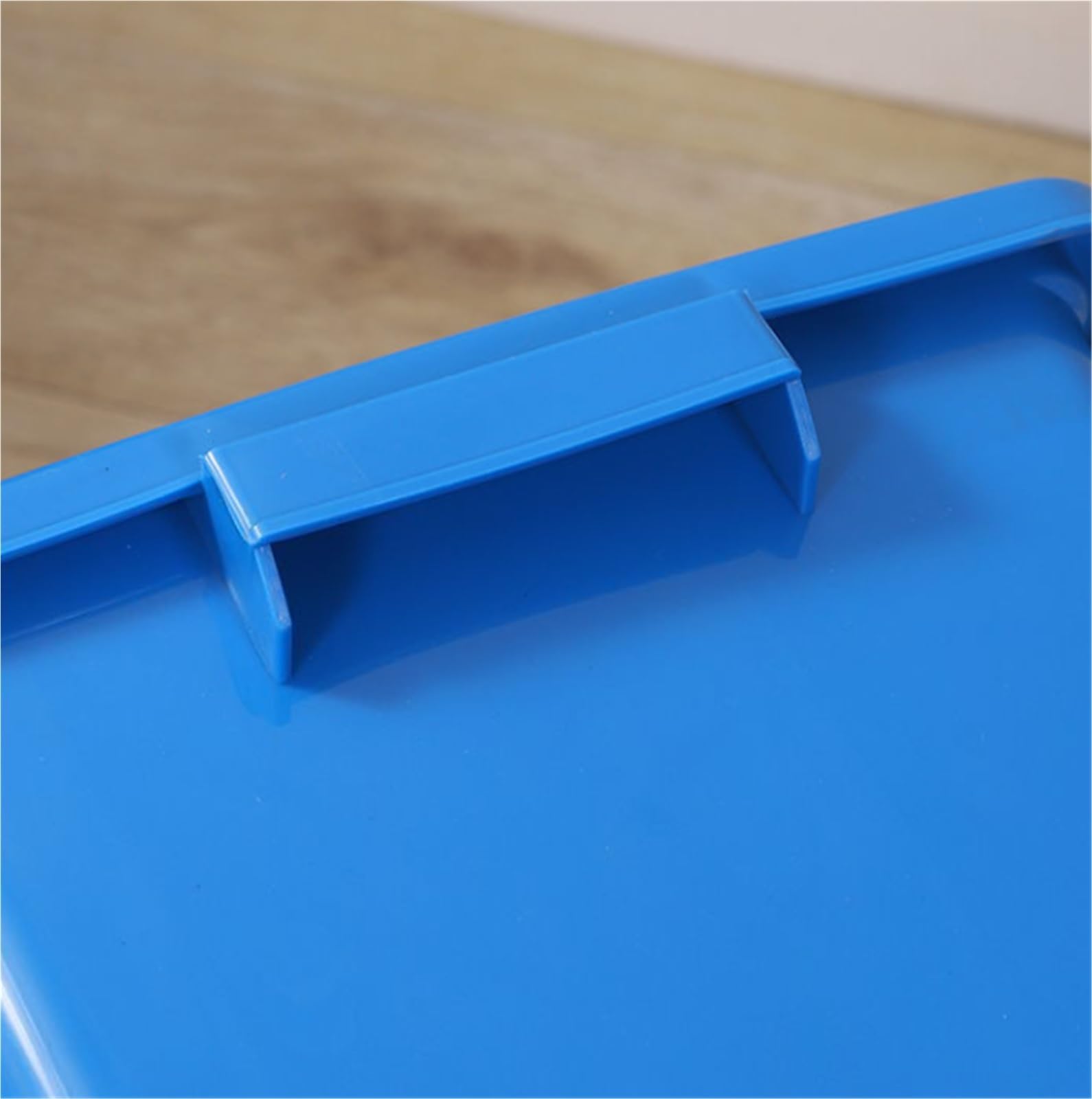 In Piedi Bidone Della Spazzatura Scoperto In Plastica For Esterni, Parco Commerciale, Centro, Scuola Cestino Da Esterno(Blue)