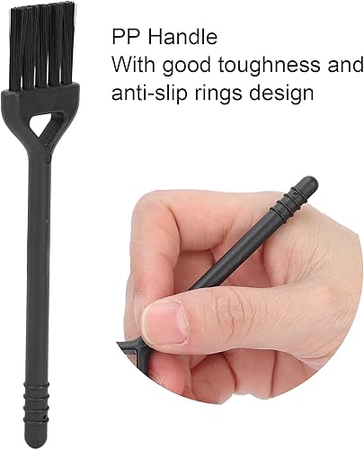 Miniatura 2 de 10PCS cepillos eléctricos de la limpieza de la afeitadora, mini nylon doble cara Clipper cepillo afeitadora limpiador