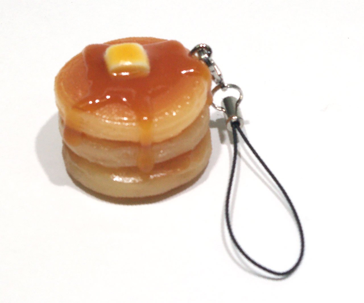 美味しそうなホットケーキのヘアピン 食品サンプル ハンドメイド 