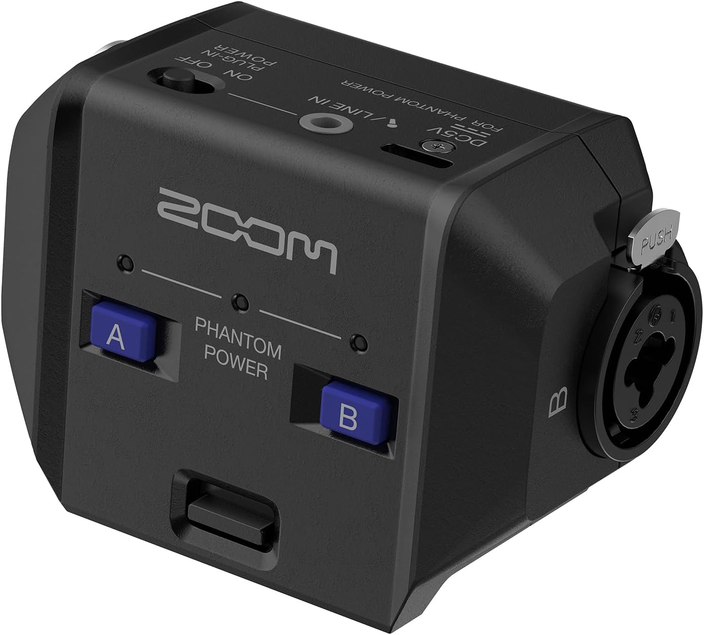 Zoom EXH-6e Dual XLR/TRS Input Capsule for H5 studio, H6essential, & H6studio with 2 XLR/TRS Inputs, Phantom Power, 3.5mm Input & 32-Bit Float Support