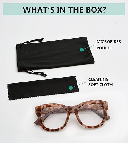 Miniatura 6 de Eyekepper Lectores progresivos de gran tamaño para mujeres, lectores de computadora multienfoque con protección UV, lentes de lectura trifocales