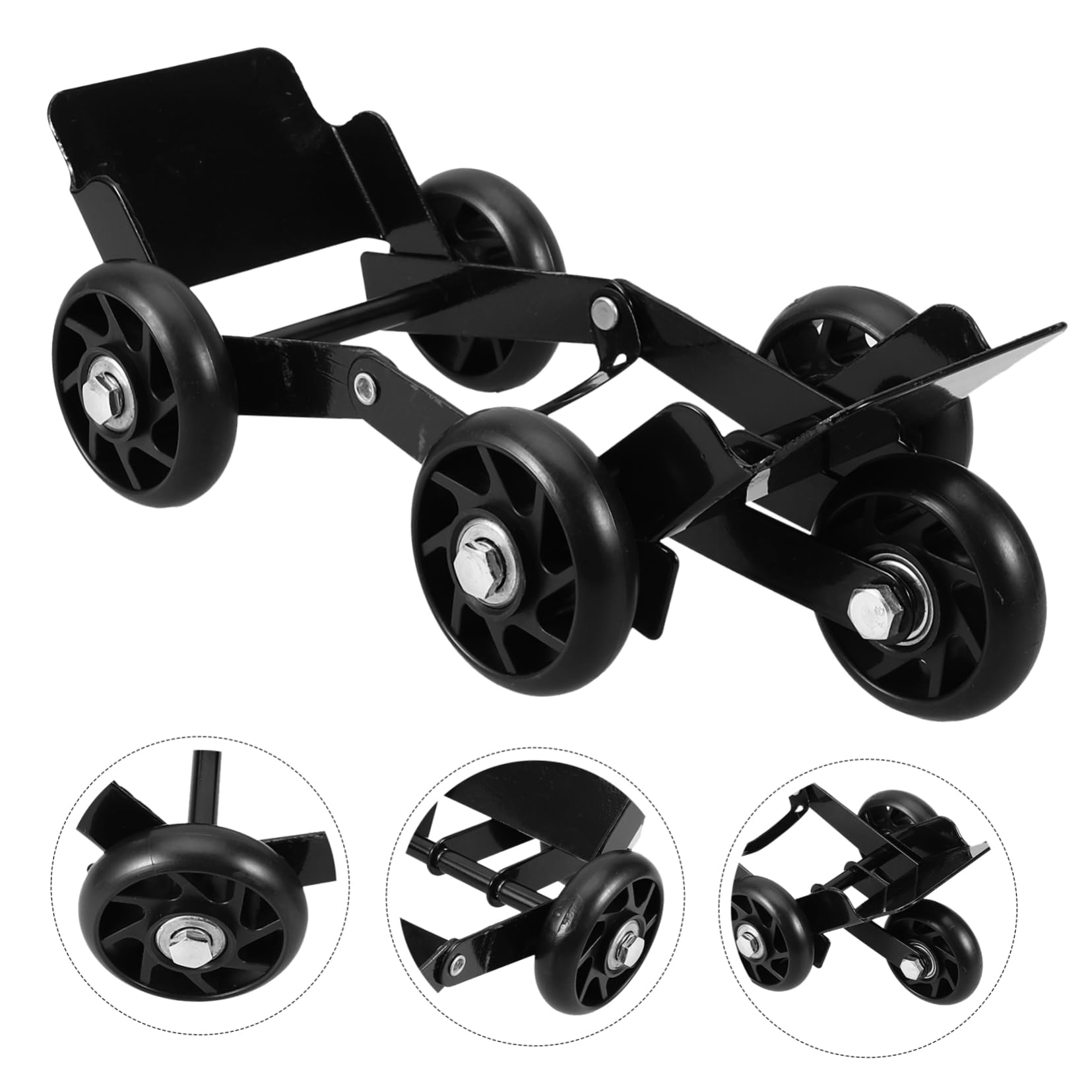 Cabilock Reifenroller Reifenmontierwerkzeug aus Metall und Kunststoff für Elektrodreiräder und Motorräder Notfall Reifenwagen zur Reifenbewegung