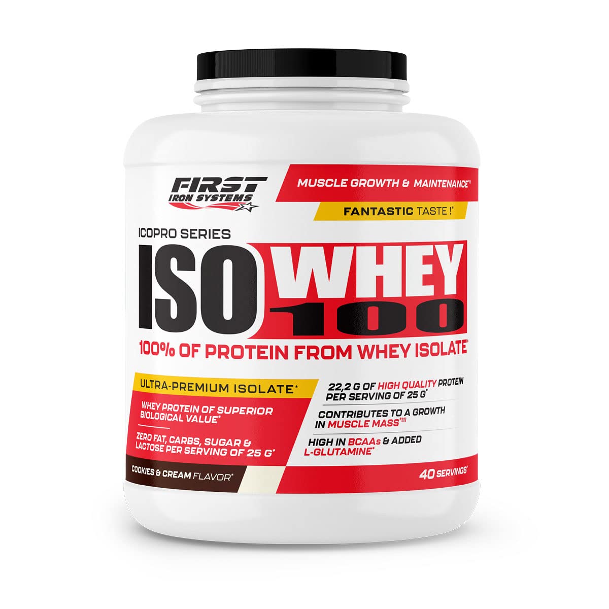 ISO WHEY 100 (Cookies cream)