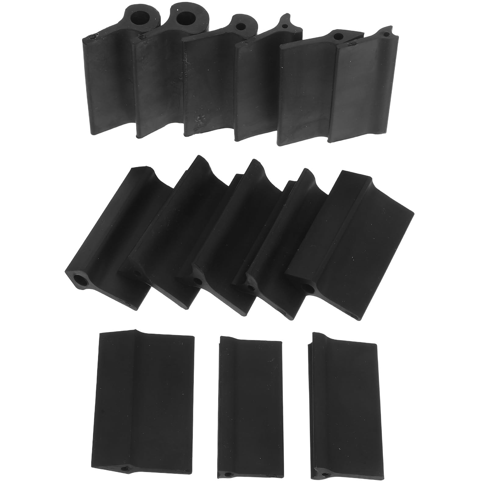 MAGICLULU Blocco di Levigatura in Gomma Nero per Lavorazione del Legno, Supporto per Carta Abrasiva Tappetino Convesso, Semplice da Usare e Risparmio