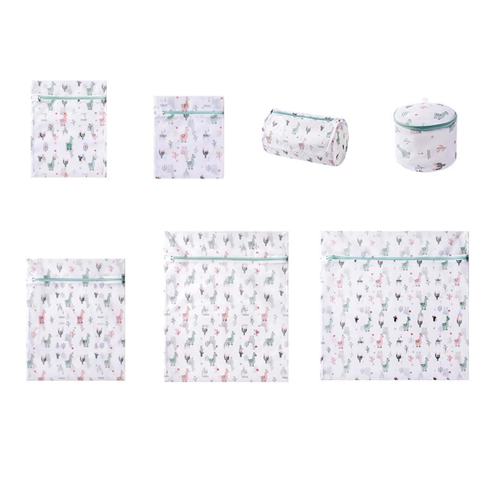 Xinsheinelry Washing Machine Safe Meshes Bag Thickened Zippered Laundry Organiser Household Fabric Care Storage Container Reinforced Delicate Clothes Wash Bag