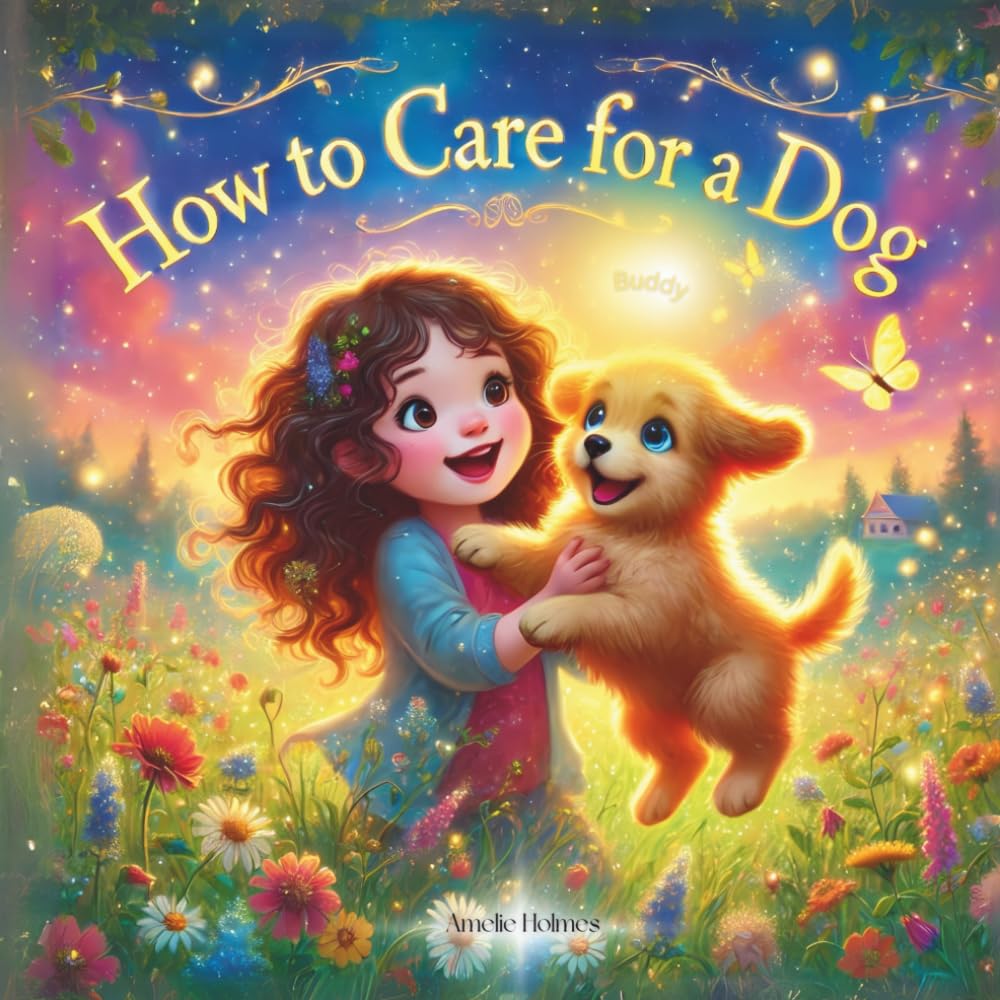 How to Care for a Dog: A Fun Kids Guide to Taking Care of Your Puppy – Learn About Feeding, Training, Grooming, and Loving Your Dog! | Perfect for kids ages 4-8. (My First Pet: A Fun Guide for Kids)