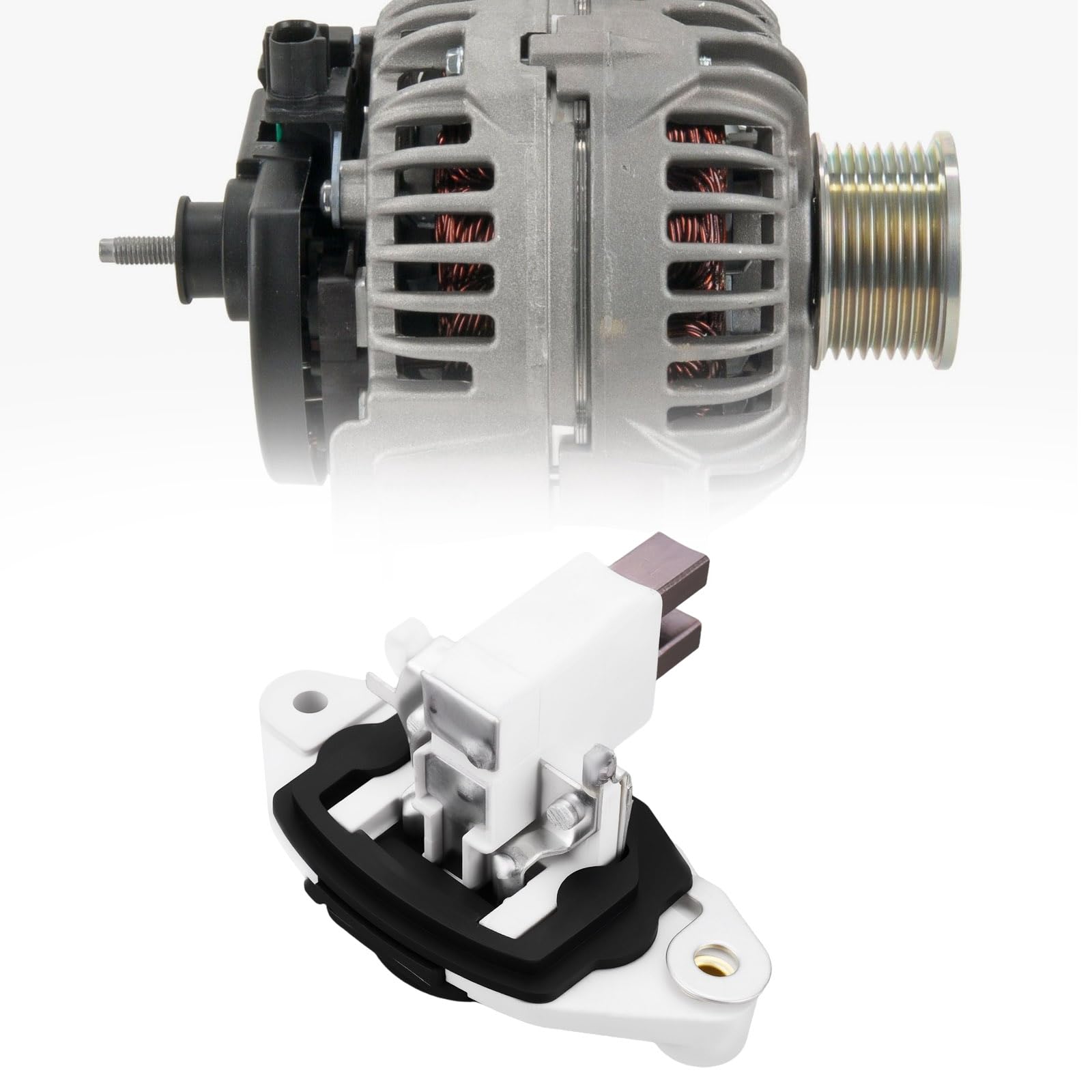 ECSiNG Regolatore Generatore Alternatore 12V 1197311029 0192052016 Compatibile Con Bosch Generatori Veicoli Correlati Attrezzatura Elettrica