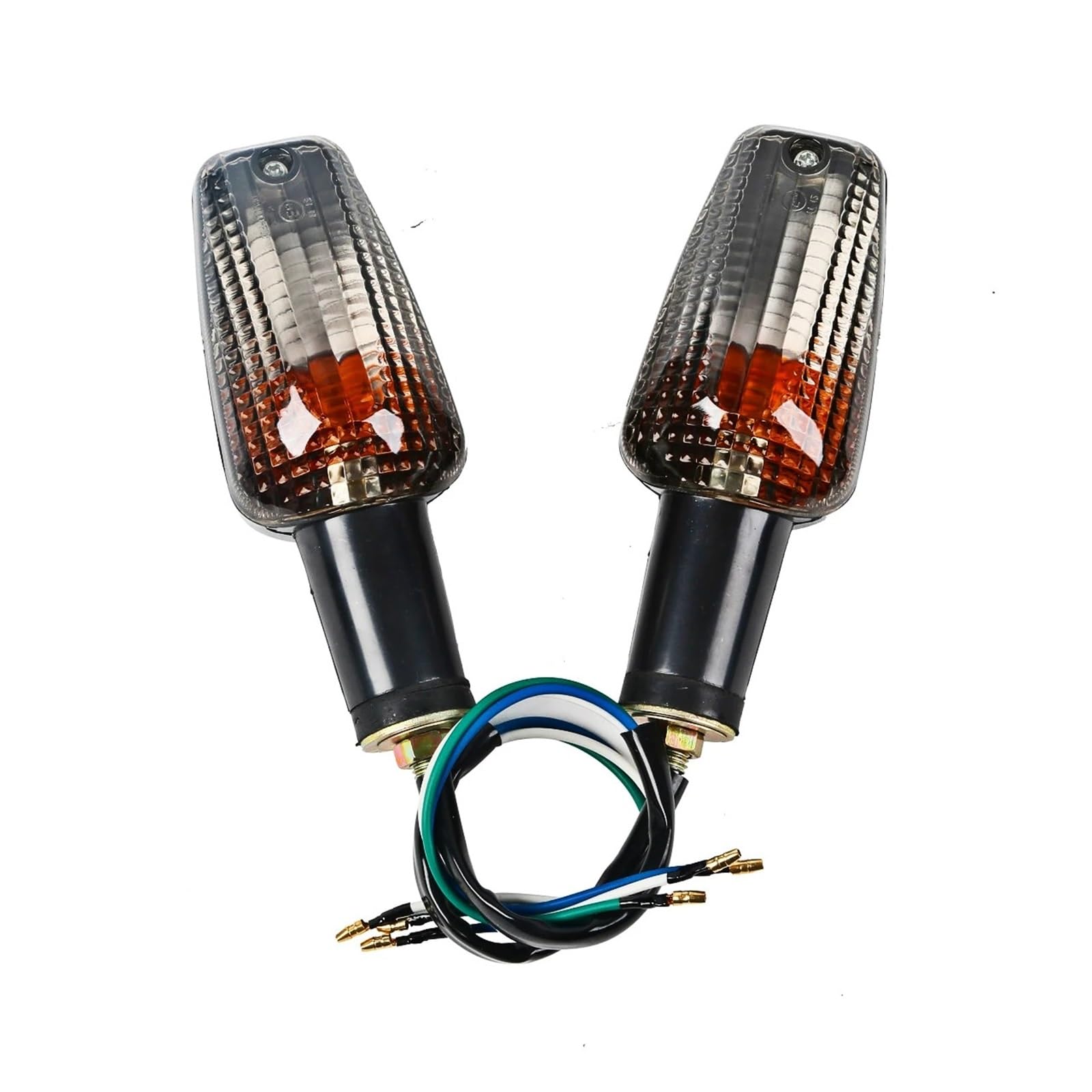 Per CB1300SF CB 400 VTR250 Per HORNET 600 1300 Accessori Moto Indicatori Di Direzione Lampeggiante indicatori moto(Smoke)