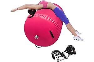 Air Barrel Gymnastics Roller Inflatable Tumbling Mat, Back Handspring Training Air Mat