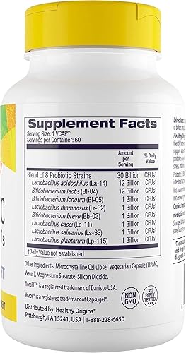 Miniatura 10 de Probióticos Healthy Origins con treinta mil millones de UFC HlthyOrign-1420207 1 1