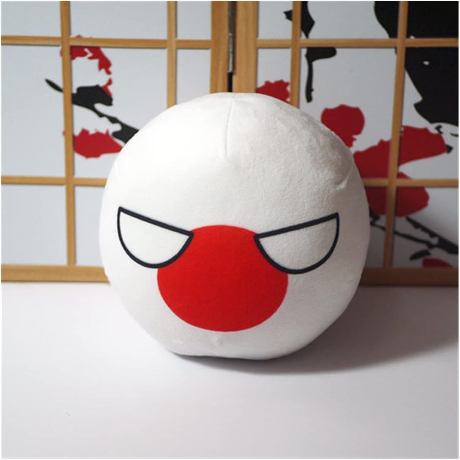 GANGKJDS Polandball Countryballs Plush Doll Ukraine Spain Hungary Portugal Romania Greece Austria Mexico Poland Ball Pendant 20cm (Color : Japan 2,