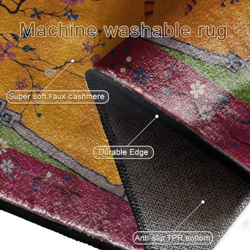 Tapete decorativo rectangular animal 2x3ft miniatura 7