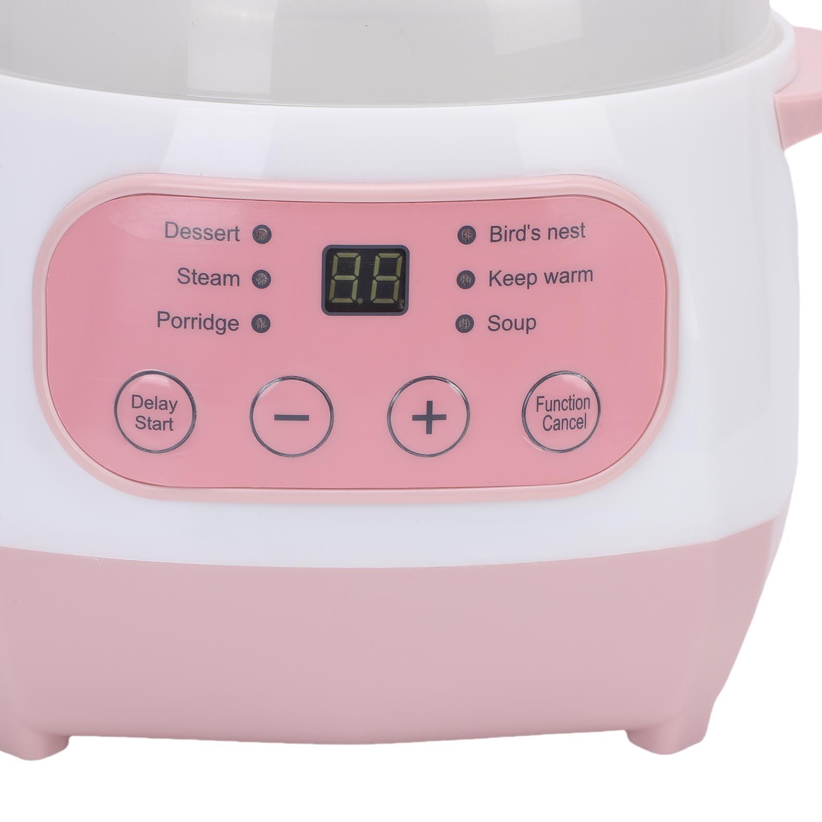 Olla de Sopa Eléctrica con Protección Inteligente contra Quemaduras en Seco, Minicocina Compacta para Preparar Comidas Fácilmente, 200W (Enchufe de la UE 220V)
