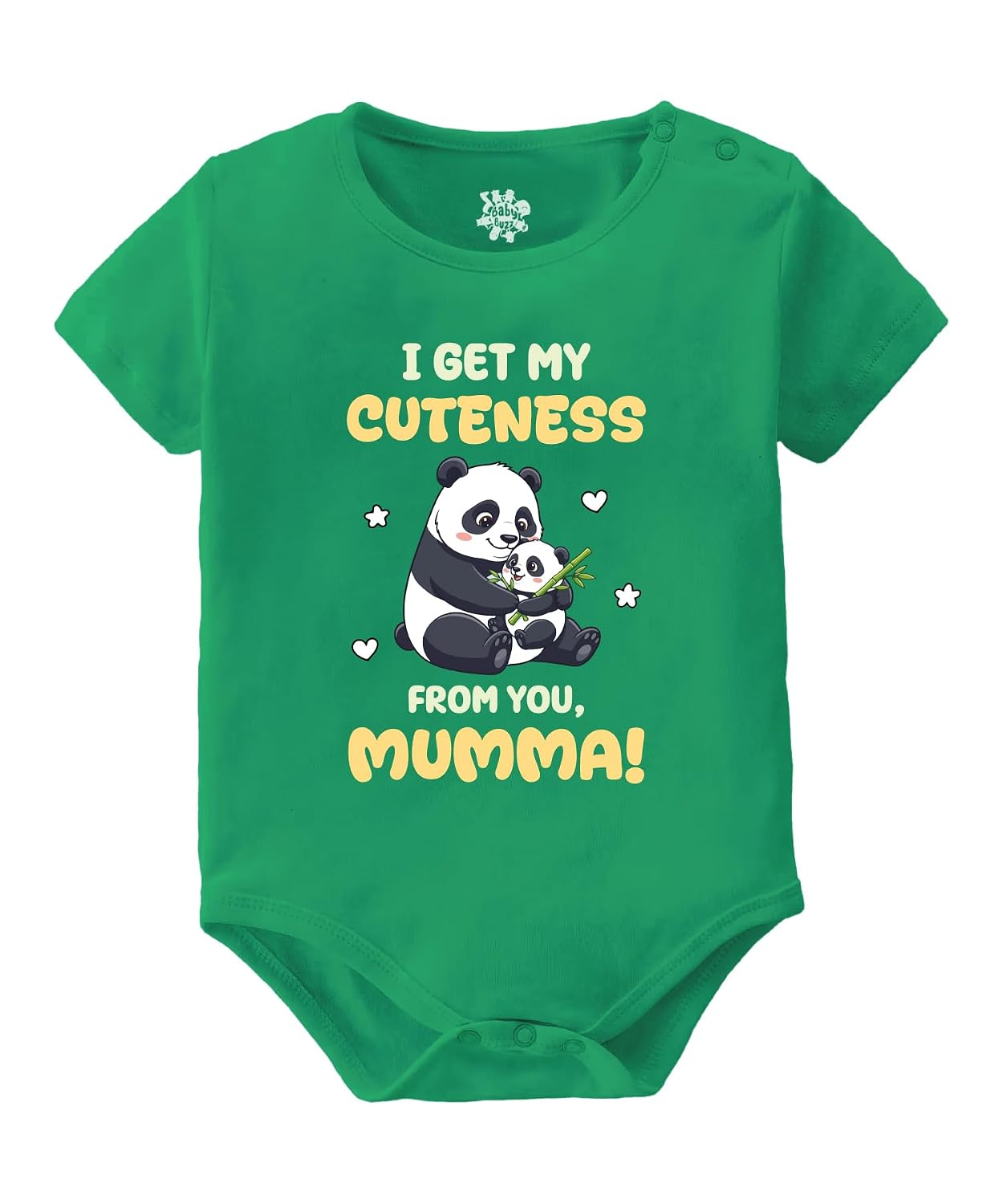 Baby Buzz I Get My Cuteness From You, Mumma! Dress Romper For Baby Boy Girl | Newborn Baby Clothes | Mother & Baby Theme |... - Review, Price and Buying Guide