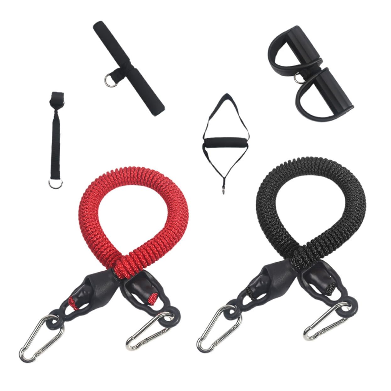 BESPORTBLE 1set Cinghie Di Resistenza Per Esercizi Con Pedale Attrezzatura Fitness Portatile Per Yoga Allenamento Muscolare e Stretching Tubo Trazione Facile Da Usare e Leggera Adatta Per