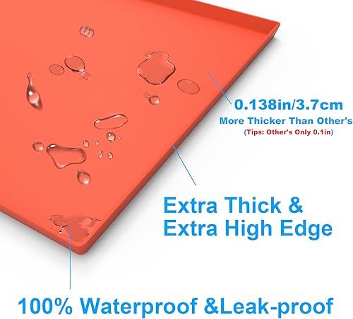 Miniatura 6 de Alfombrilla de silicona de 36 pulgadas para Blackstone Griddle Top, cubierta protectora de silicona 100% para Blackstone