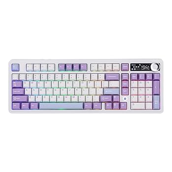 【新品・未使用】AJAZZ AK980 ホワイト ブラック ゲーミングキーボード Amazon.com: MechLands AJAZZ AK980 96% USB-C/BT5.0/2.4GHz