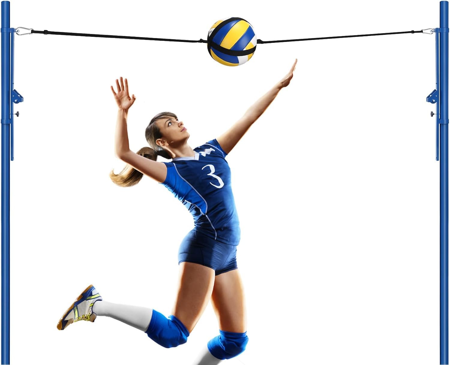 Sporsize Voleybol Smaç Antrenmanı - Asma Aparatları Dahil - Ürün İçerisinde Top Yoktur.