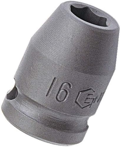 Genius Tools Zócalo de impacto de pared delgada Dr. 1.181 in Cr-Mo de 1/2" - 443830