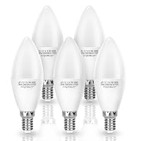 Aigostar Lampadine LED E14 9W Equivalente a 62W, Luce Calda 3000K