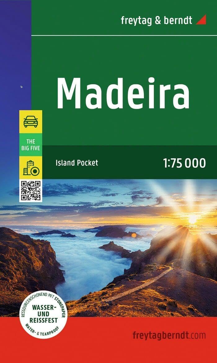 Madeira Island Pocket Map (GERMAN) 9783707922608