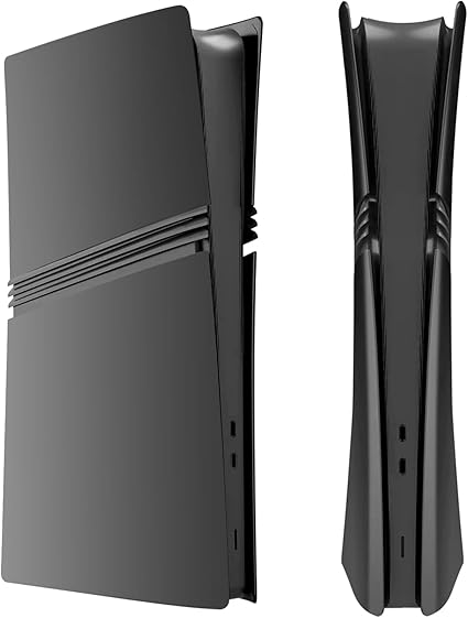 Nueva PS5 Pro con mejoras internas 9 61jU2Olul8L. AC SX425 4PCS Faceplate Replacement for PS5 Pro Digital Edition,Side Plate Shell Accessories,Hard Shockproof,Anti-Scratch Dustproof,ABS Case,Black