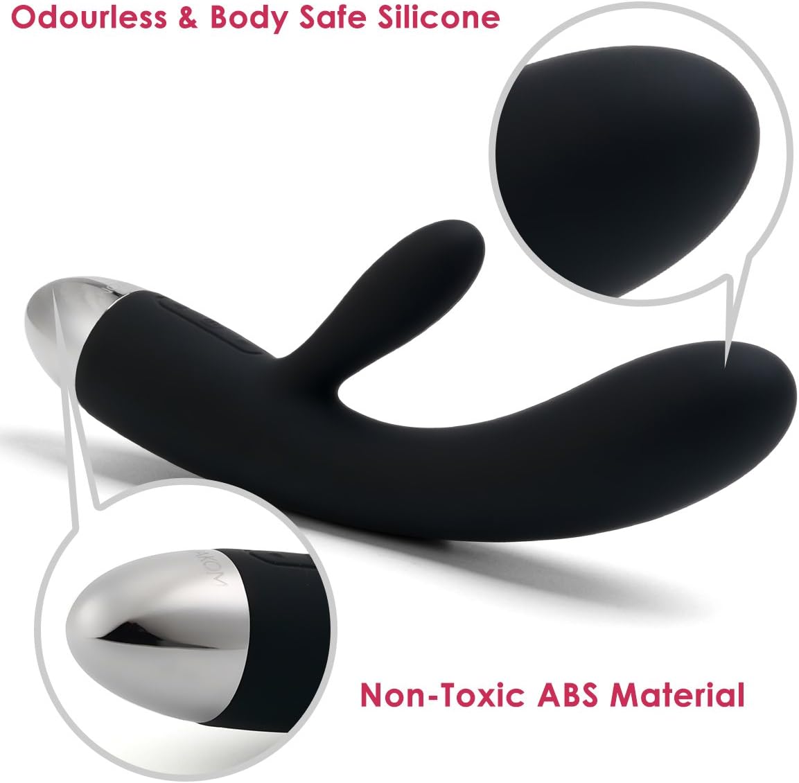 SVAKOM Lorna Touch Sensor Rabbit Vibrator G-Spot Clitoral Stimulators for Women