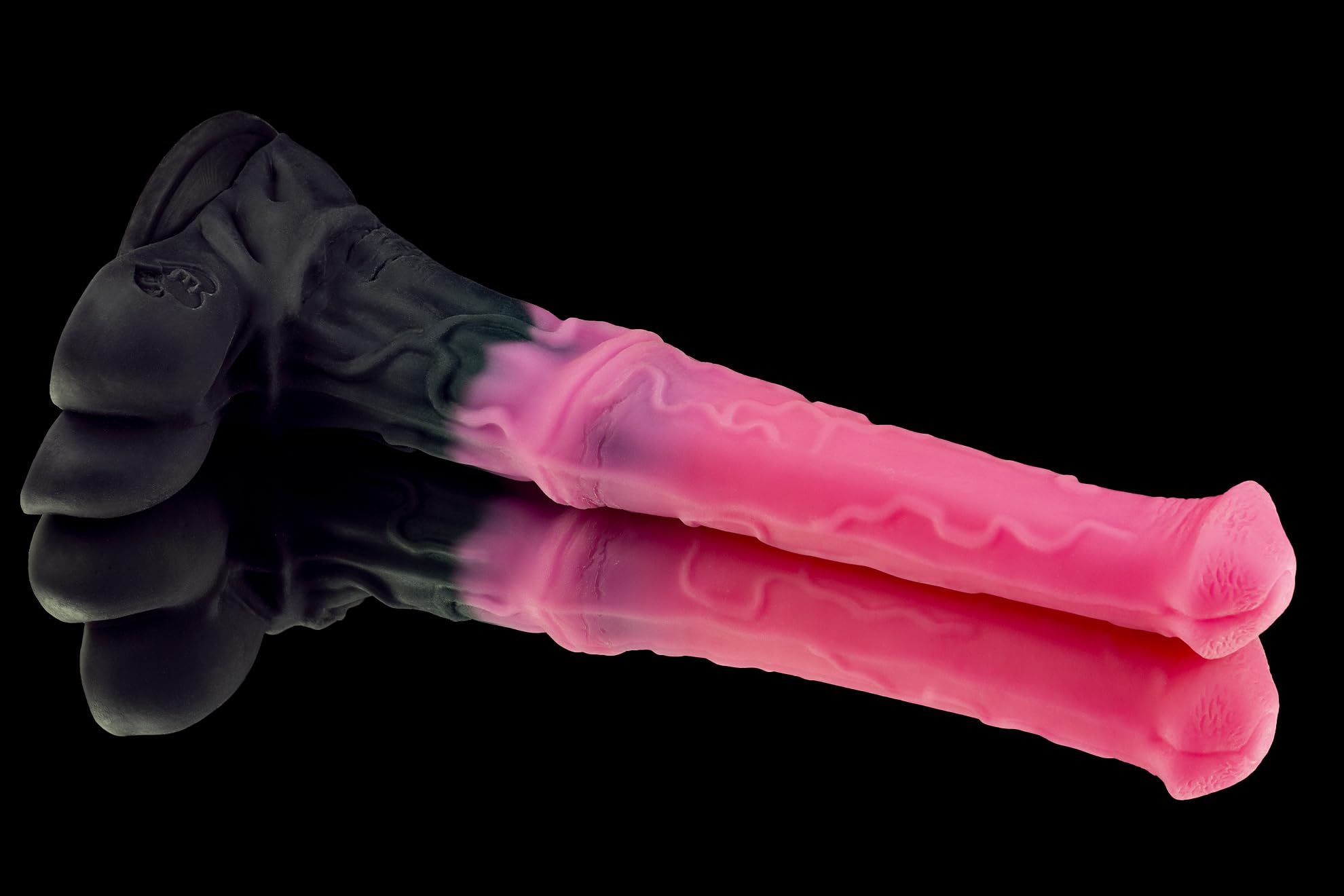 ES Huge Black Dong 42 cm Suction Cup Dildo Super Big Thick Erasexa Mustangeo Realistic Horse Dildos Platinum
