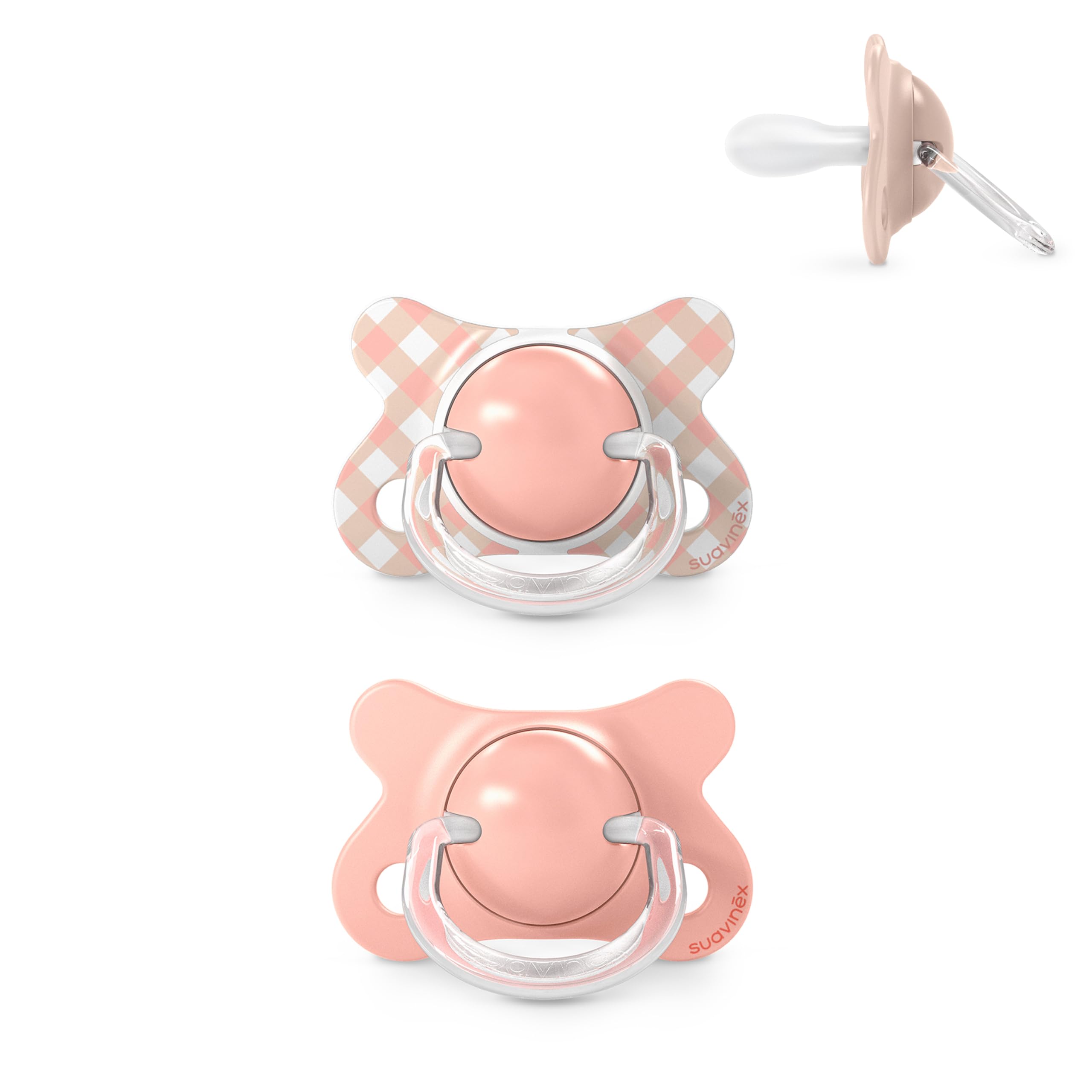 Suavinex, Pack de 2 Chupetes para Bebés 0/6 Meses y Recién Nacidos, con Tetina Fisiológica de Silicona SX Pro Simétrica, Plana y Flexible, Respeta el Desarrollo Bucodental, Birdies Verde — view 31