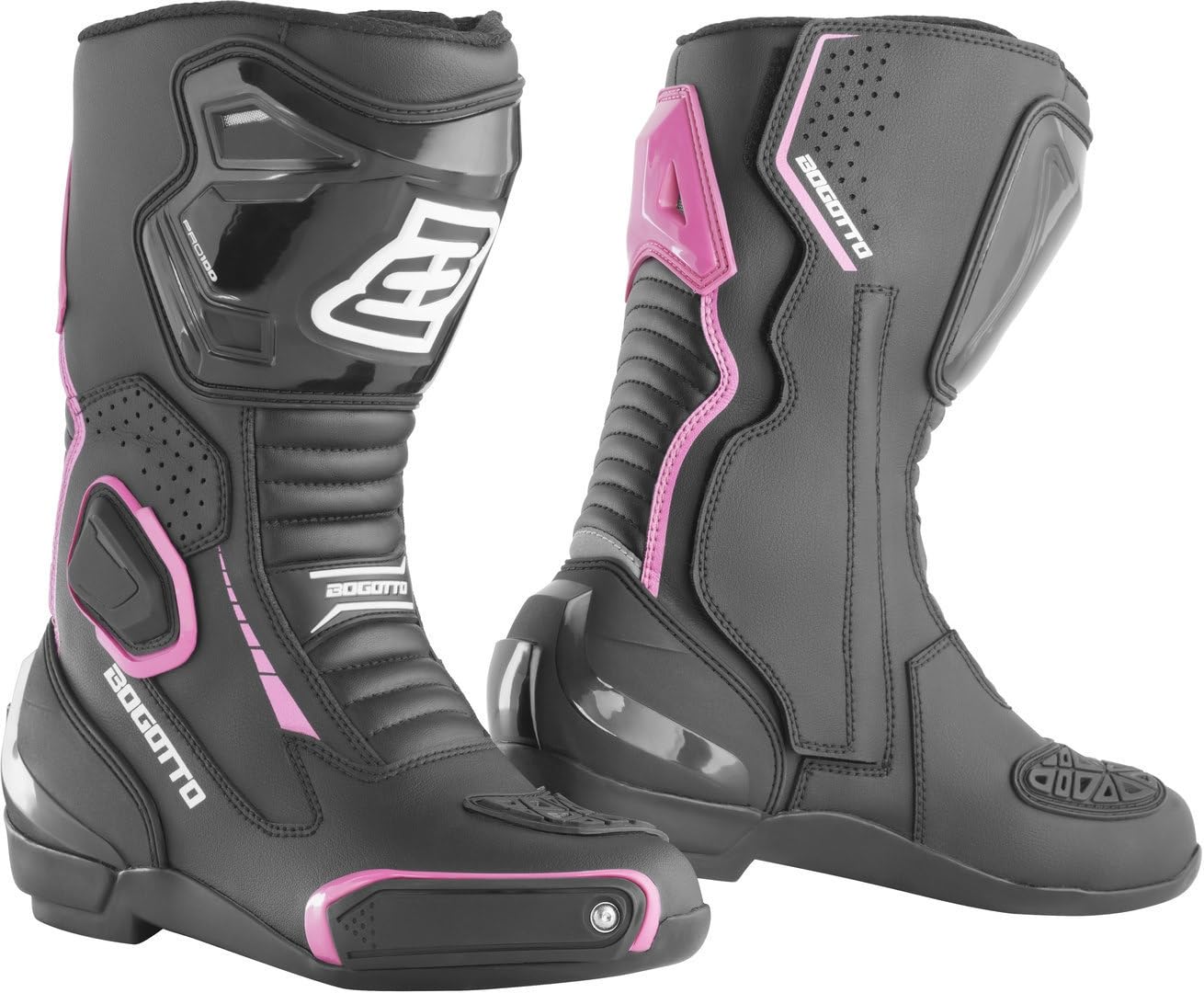 Bogotto Carta Race Stivali da moto da donna traforati