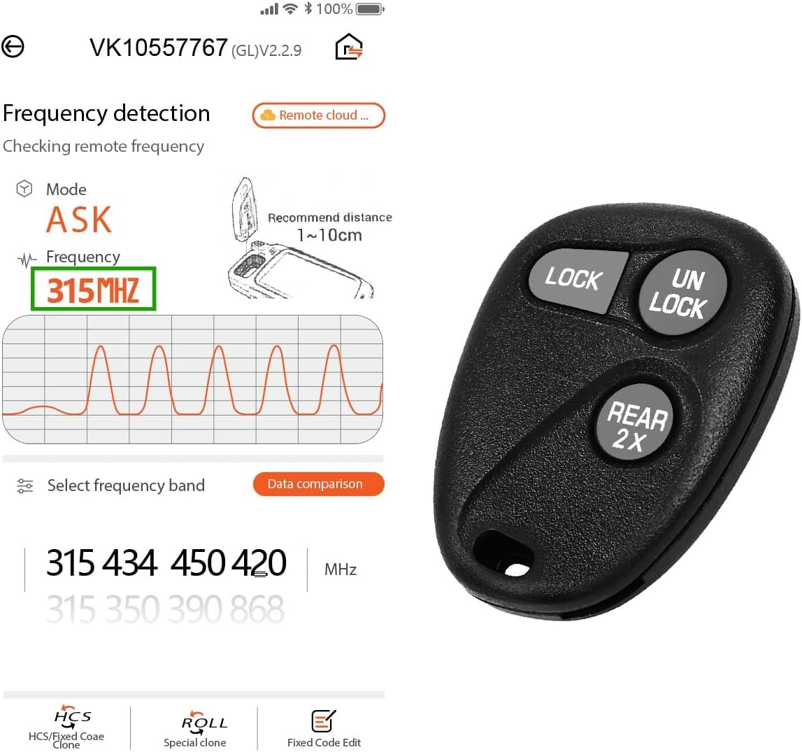 2 Keylessbest Replacement for 1996 1997 1998 1999 2000 Chevrolet Astro Blazer Suburban Tahoe GMC Jimmy Safari Yukon Key Fob Remote Control AB01502T 3 Buttons 315MHz