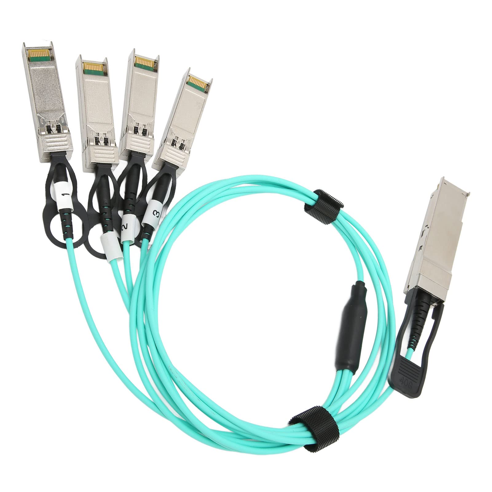 Ejoyous 40G QSFP+ do 4 SFP+ Kabel Rozdzielczy, 1m