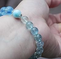 Vista 25 de Precious Gemstone Natural Crystal Healing Bracelet, Rutilated Quartz, Moonstone, Quartz Handmade Original Design Bracelet