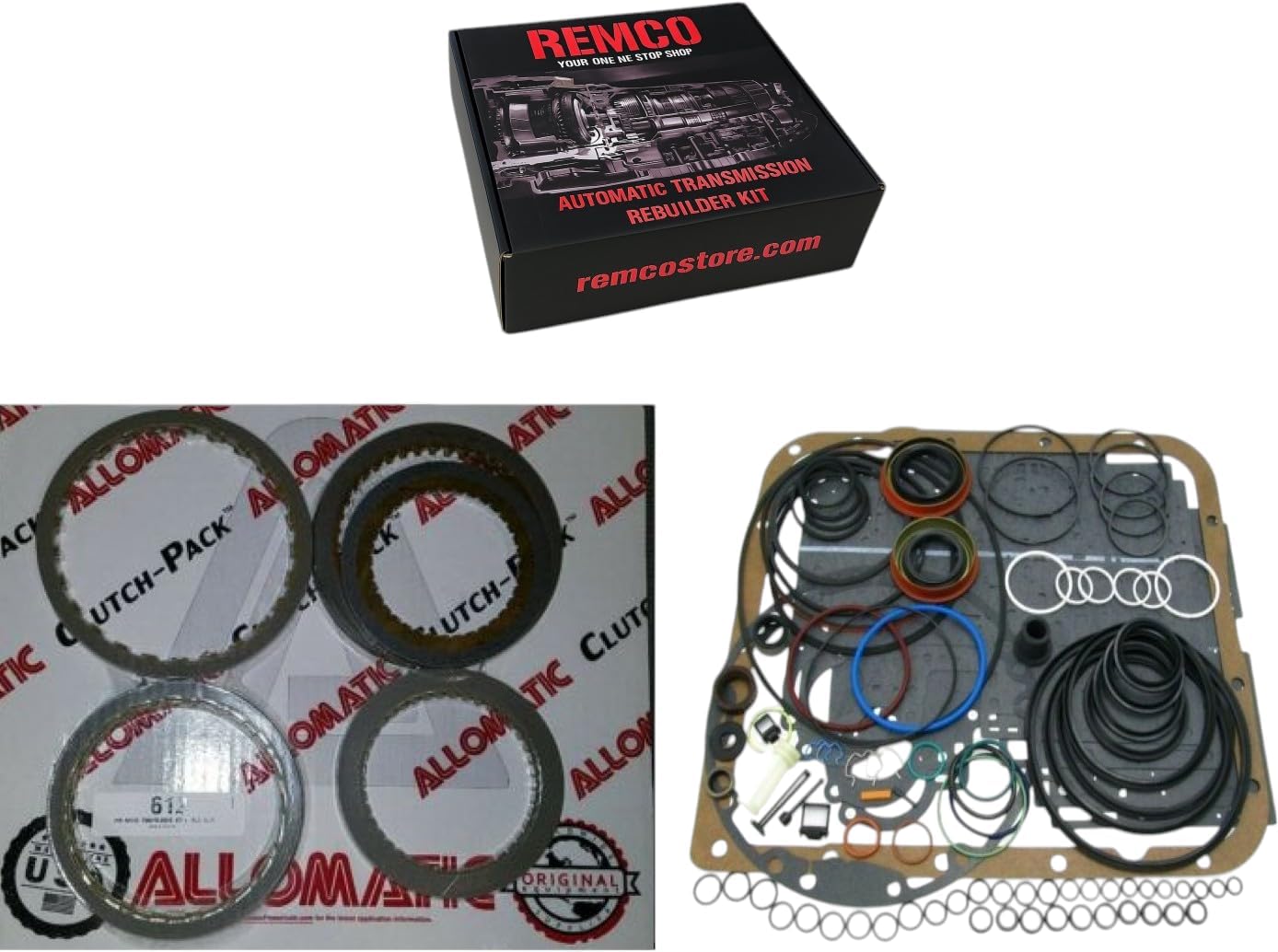 gm 700r4 (82-92) transmission rebuilt kit master overhault kit clutches and steels w out pistons Automatic transmission