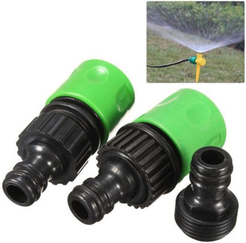 5 Pcs Hose Quick Connector Set Plastic Tap Adapters