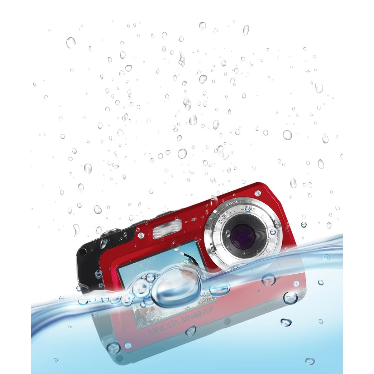 Amazon.com : Minolta MN40WP 48MP Waterproof Digital Camera