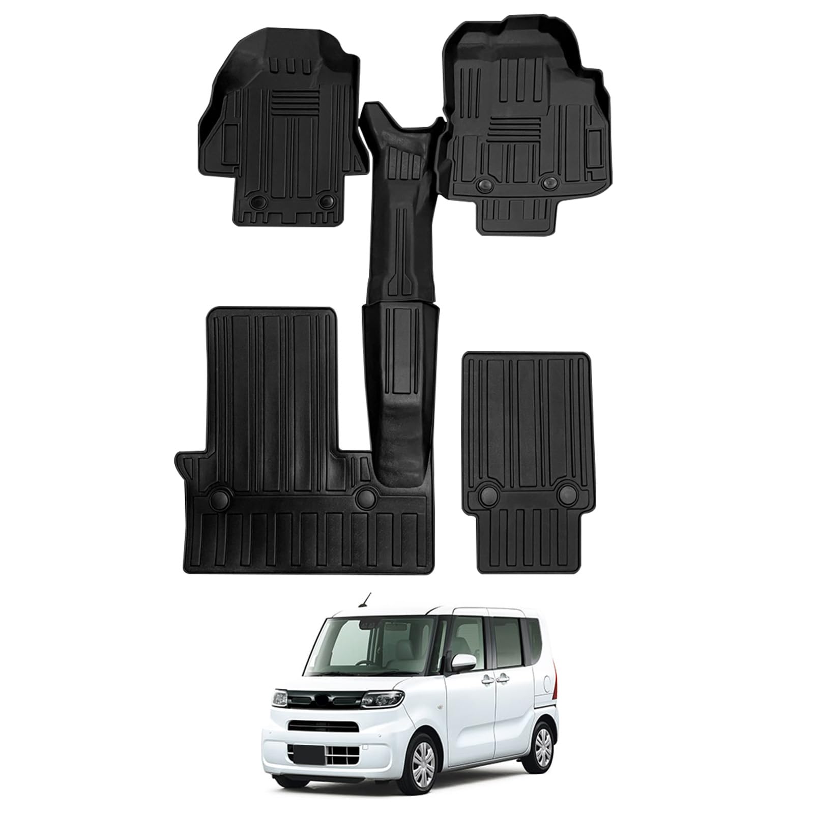 Amazon | SYAYOUHIN 車用 フロアマット ダイハツ タント LA650S LA660S 