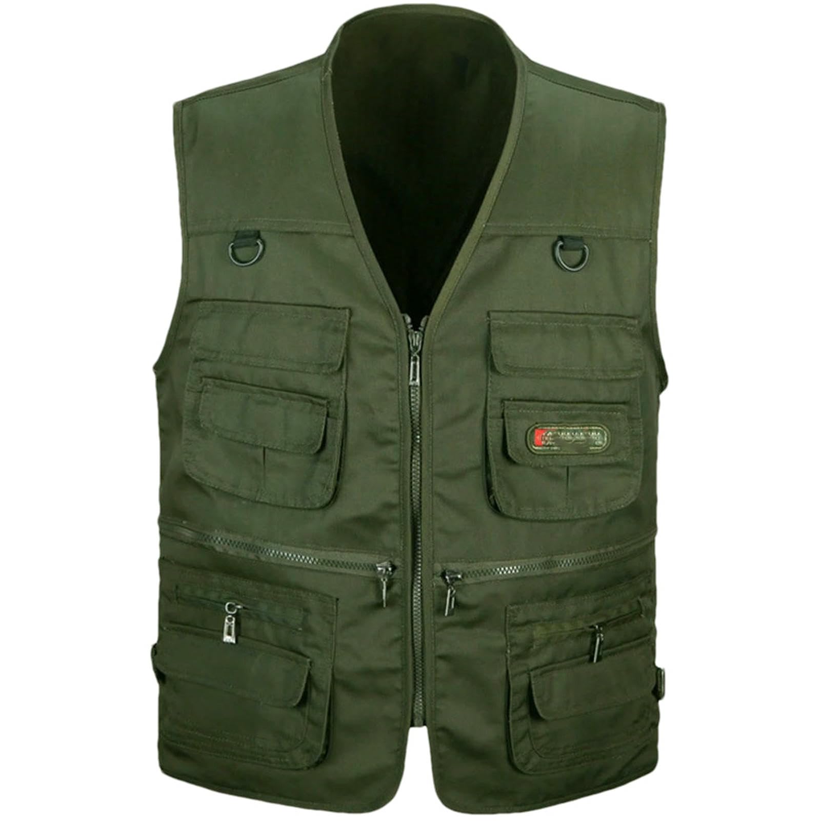 Chaleco multibolsillos de verano para hombre en talla M modelo EN8 5