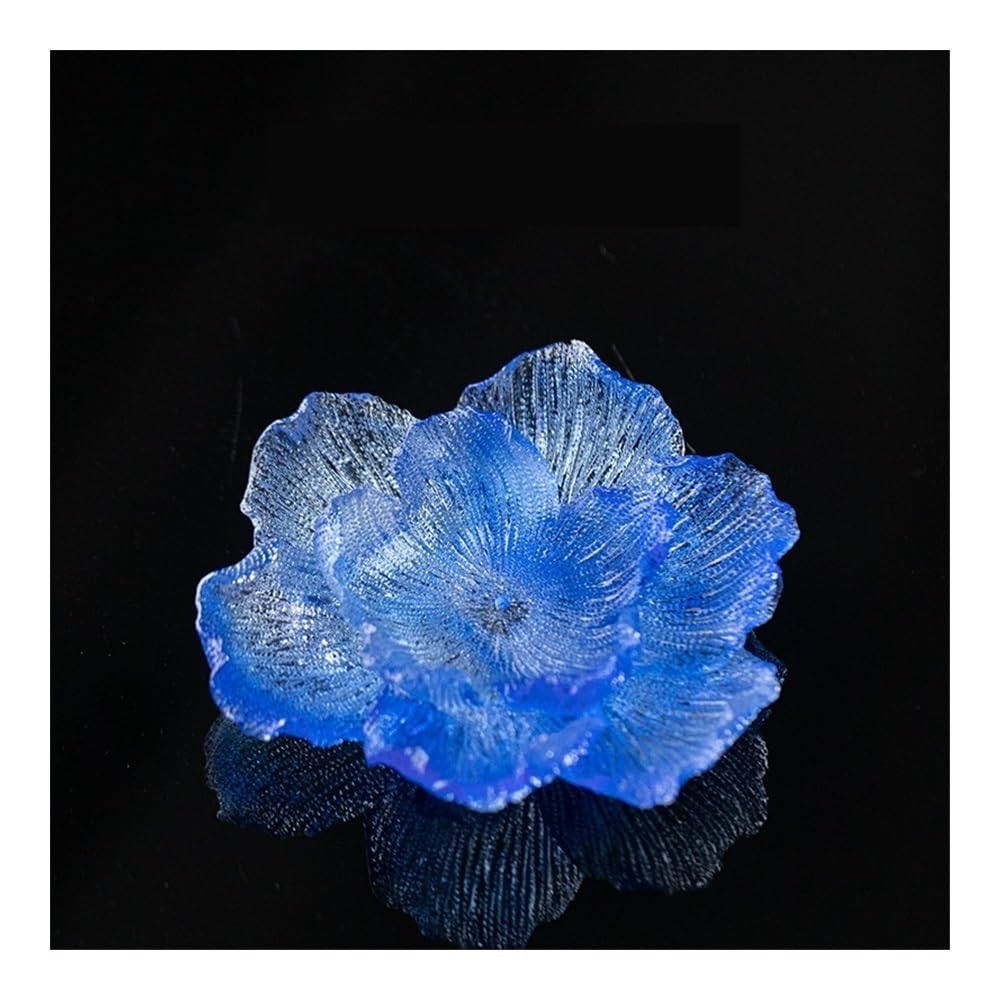 censer Glazed Handmade Wire Incense Burner For Stick Anti-Pour Tea Room Holder Ornament(Blue)