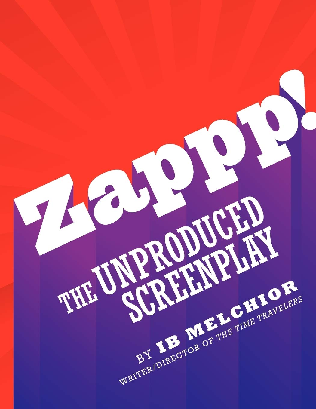 Zappp! The Original Screenplay livre de script pour soirée lecture entre cinéphiles