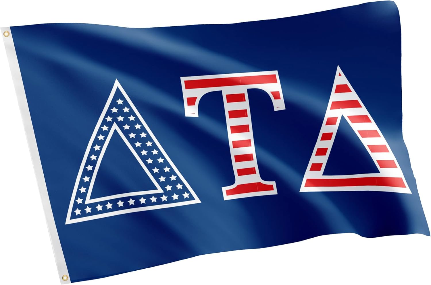 Desert Cactus Delta Tau Delta Fraternity Flag - Greek Banner, Large 3x5 feet - for Decor, Events, and DTD, Delts Pride Display (USA)