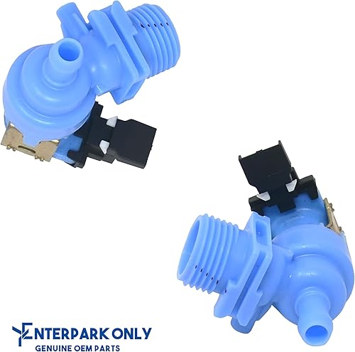 Miniatura 4 de Enterpark - Válvula de entrada de agua para lavavajillas Whirlpool W10327250 W10327249 W10327249 W10316814 W11130743 W10195047 W10648041 W10872255